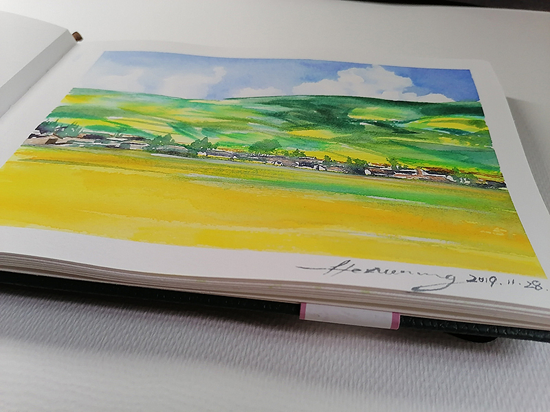 水彩风景（图ZMjE1NTkwOTA4） - 绘画 - 站酷设计师画画的萌兔子原创素材 - 站酷ZCOOL