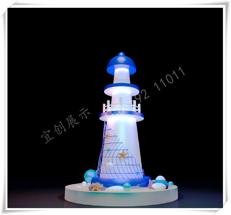 商业地产百货购物中心夏季海洋主题商场美陈装饰主题设计制作分享（图ZMjk0MjUwNzI=） - 展陈设计 - 站酷设计师橱窗制造者原创素材 - 站酷ZCOOL