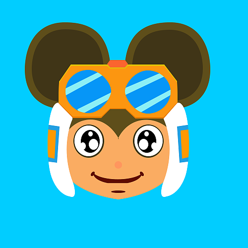 用ps画的几个卡通人物造型