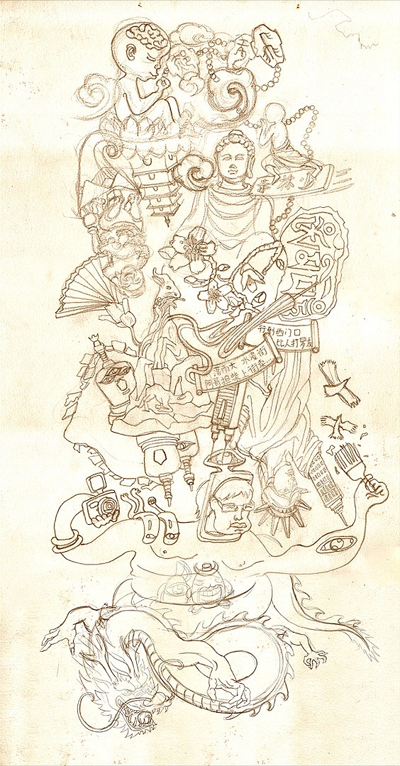 画张肥鸽自己的画（图ZMTc0NDk0OTY=） - 创作习作 - 站酷设计师肥鸽原创素材 - 站酷ZCOOL