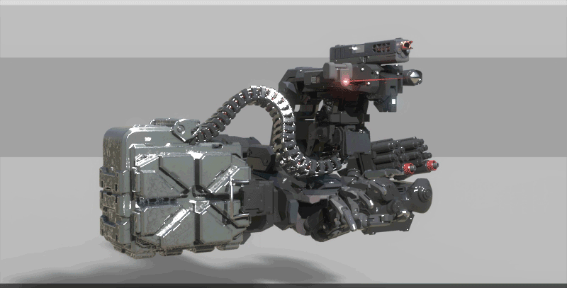 GLOCK-AMGE外骨骼重型枪管自动手枪（图ZMTQ1ODkwODE2） - 概念设定 - 站酷设计师azgcz原创素材 - 站酷ZCOOL