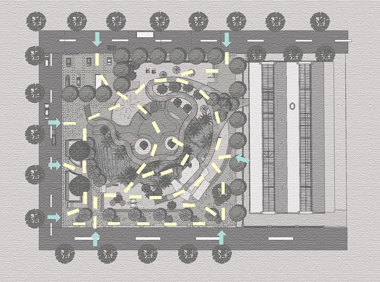 曲方圆景观设计