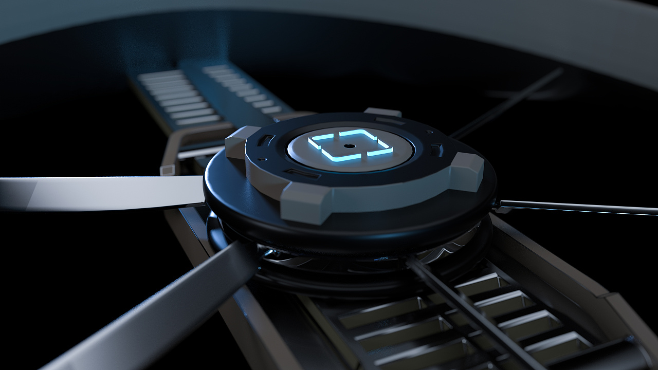 sci-fi objects | 未来科技机械体概念制作