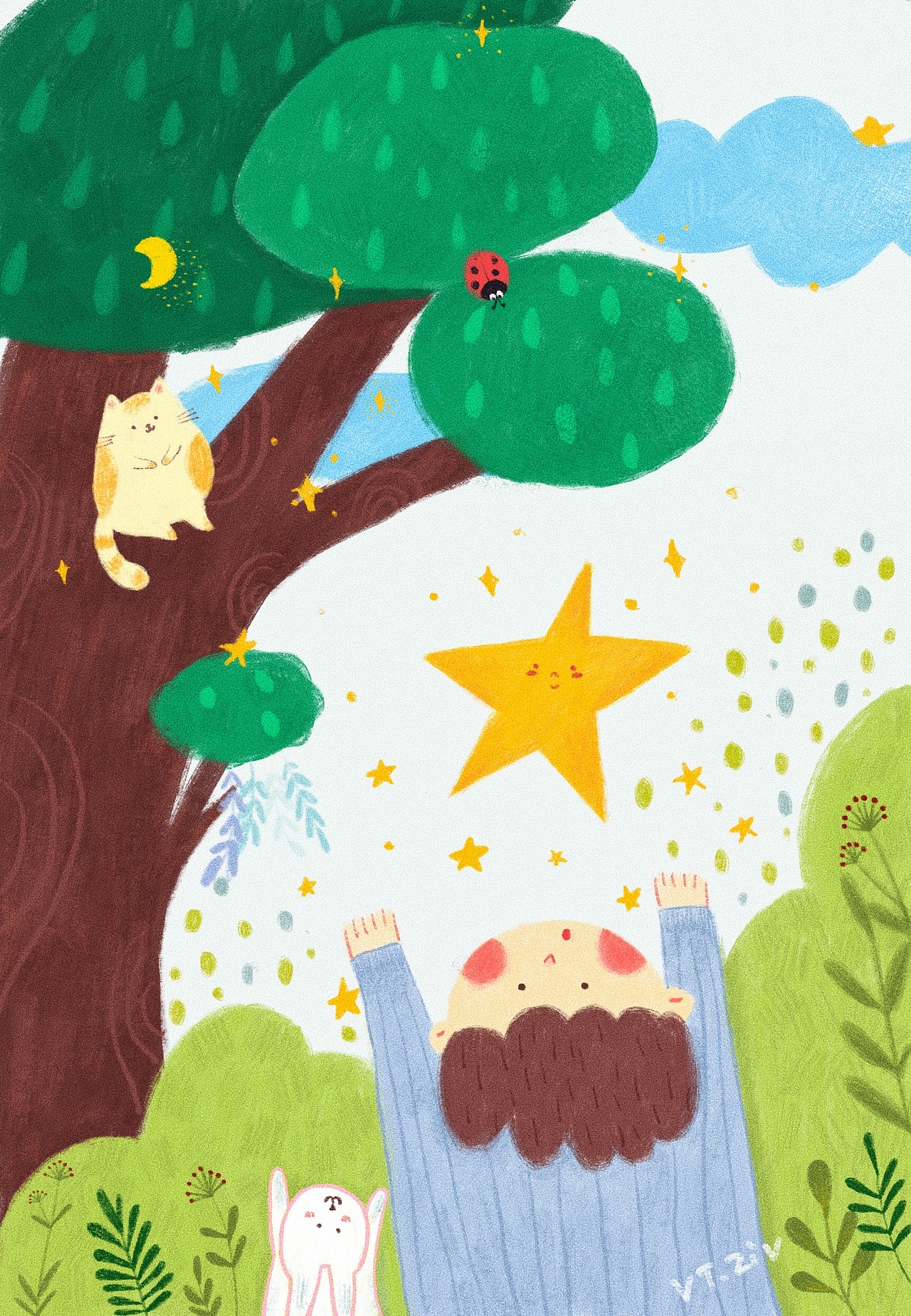 吃星星的小男孩