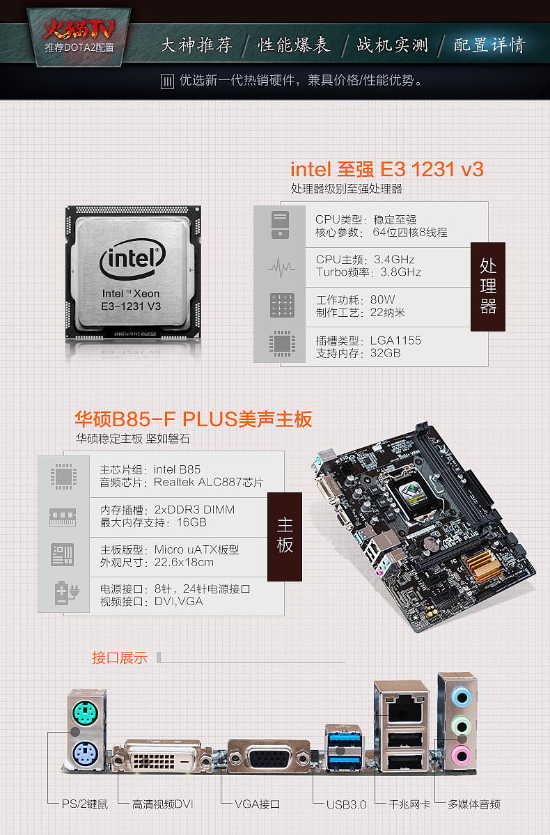 组装电脑-DOTA2风格