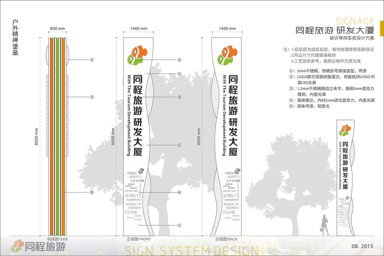 废稿小王子 —— 同程旅游 研发大厦 导视系统设计（图ZMzI1NDA0NzY=） - 其他 - 站酷设计师Artseme原创素材 - 站酷ZCOOL