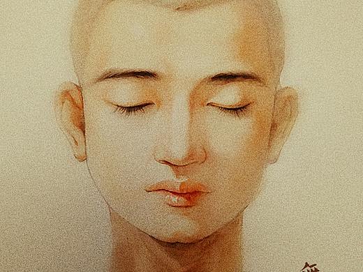 小和尚（个人主页-ZMjkzNzA0NDA=） - 艺术插画 - 站酷设计师雾中看雾里雾原创素材 - 站酷ZCOOL