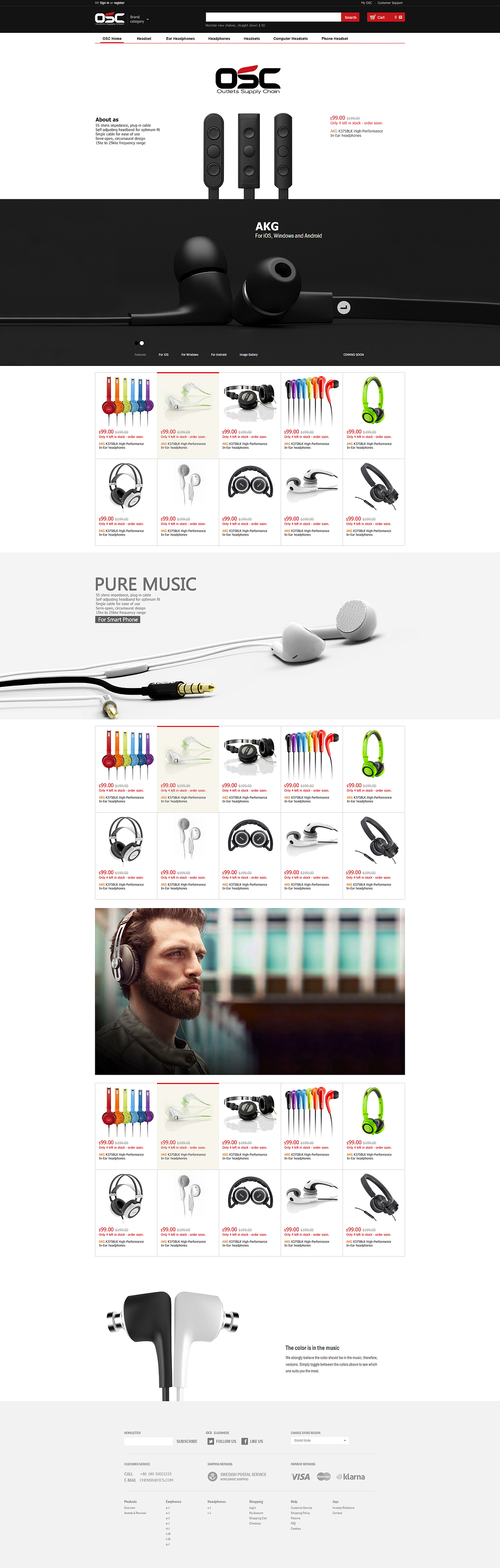 B2C 境外购物网站 天猫 淘宝 京东 耳机 品牌（图ZMTk4NzgzNjg=） - 电商 - 站酷设计师chensn2原创素材 - 站酷ZCOOL