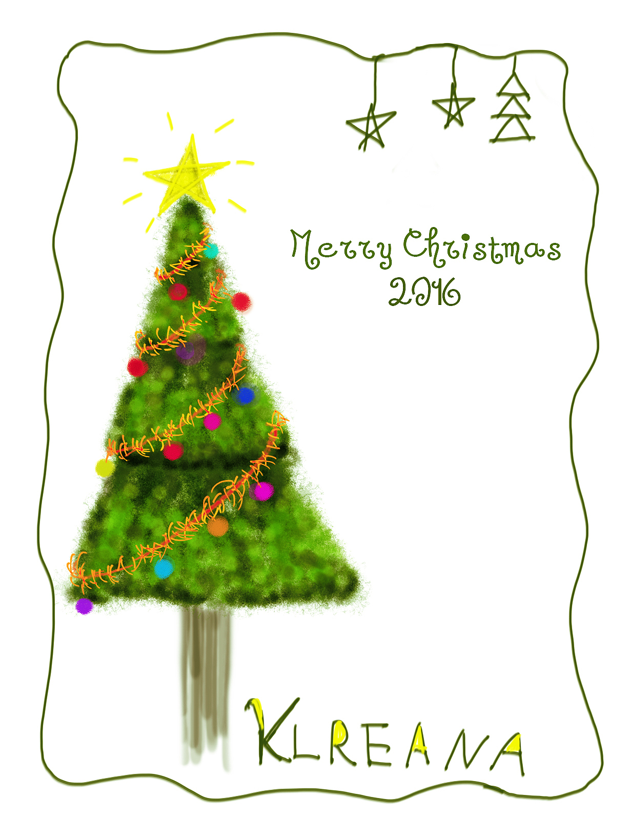 圣诞树啊树（图ZNjY5MzY5MjQ=） - 创作习作 - 站酷设计师可琳娜Klreana原创素材 - 站酷ZCOOL