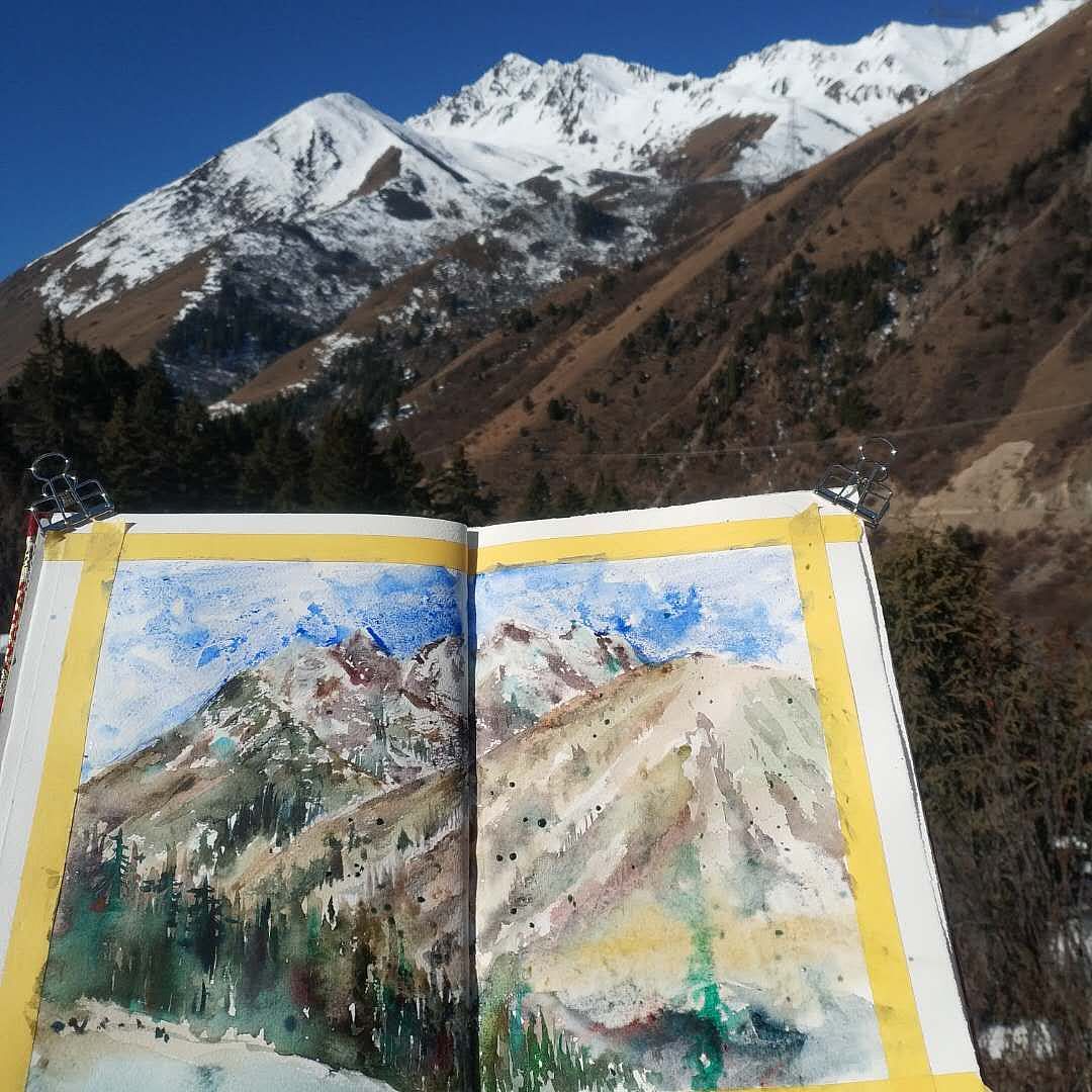 阿丘2018年绘画写生作品记录（图ZMTQwODUyNzQ4） - 绘画 - 站酷设计师画画的陈一丘原创素材 - 站酷ZCOOL