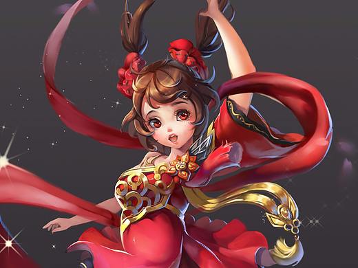 红衣女子（个人主页-ZMjUyNjM0MjA=） - 创作习作 - 站酷设计师消失失Zzz原创素材 - 站酷ZCOOL