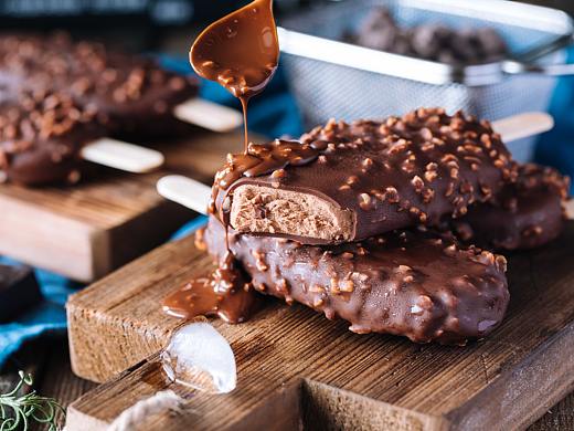 美食摄影-夏日巧克力雪糕