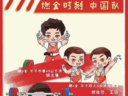 TOKYO2020 中國隊(duì)奪金時(shí)刻（個(gè)人主頁-ZNTQ1MjEyMDg=） - 概念設(shè)定 - 站酷設(shè)計(jì)師Philo_原創(chuàng)素材 - 站酷ZCOOL