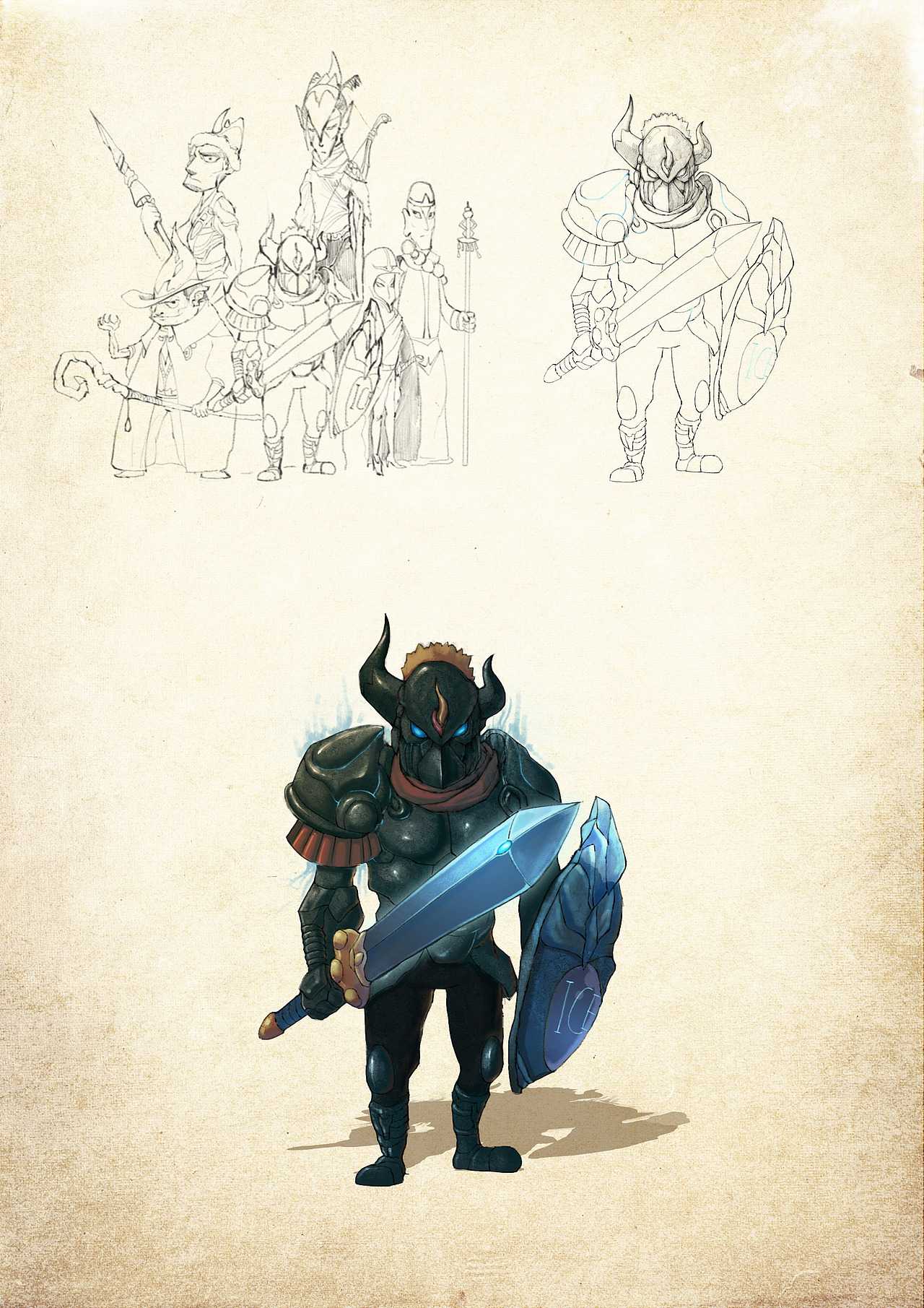 远征队冰川战士.