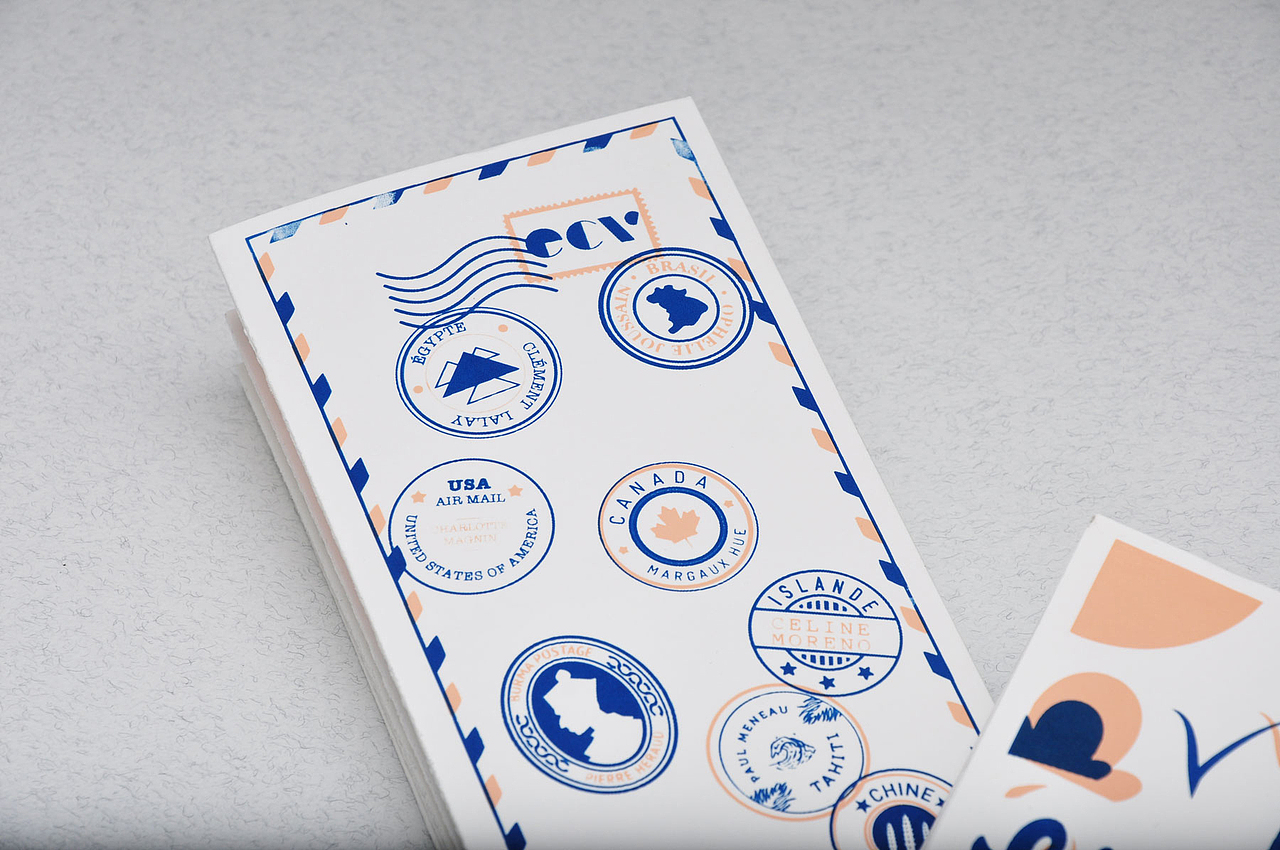 手工丝网印刷 Greeting from the world