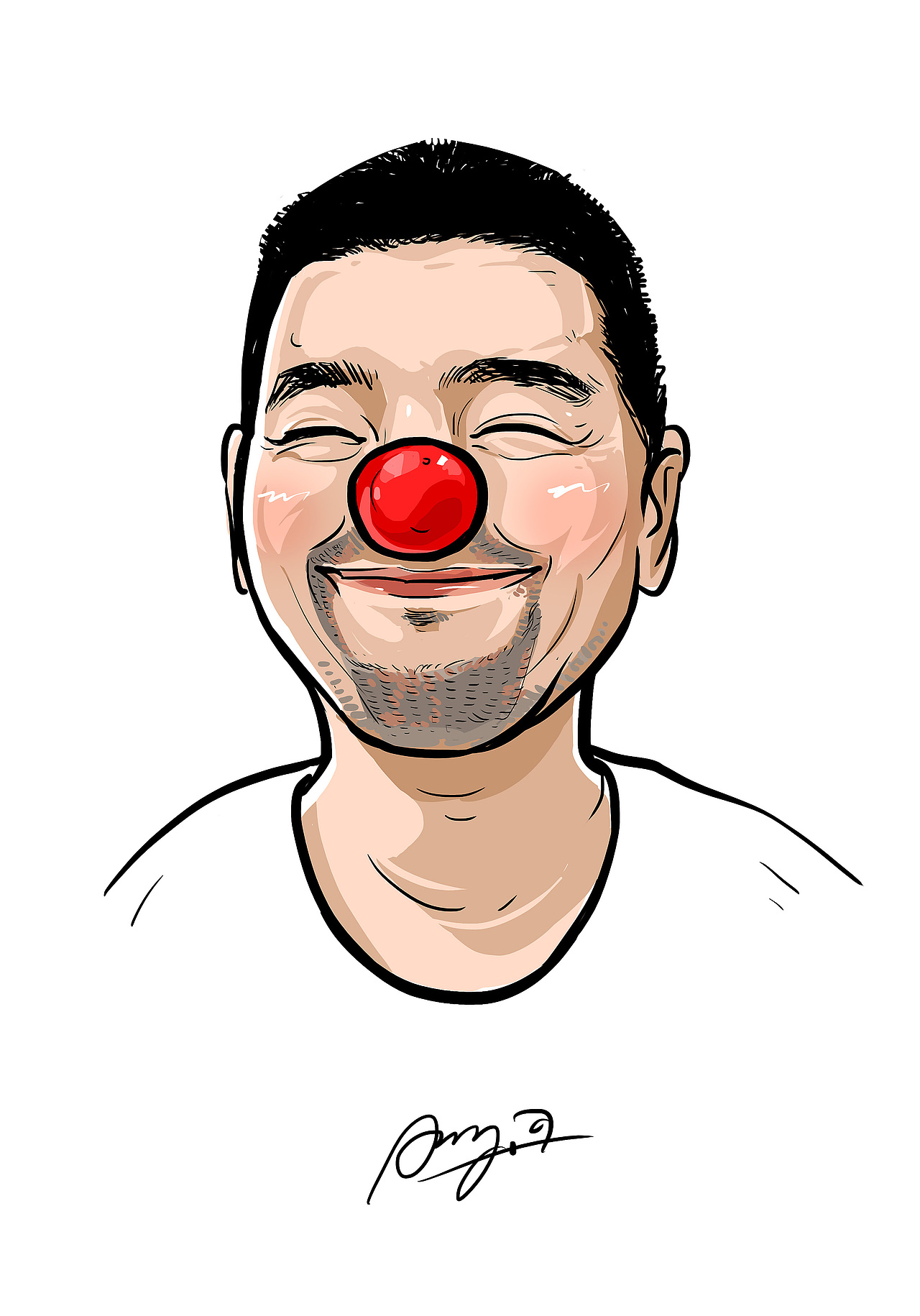 2018年7月头像绘 by Amy.a