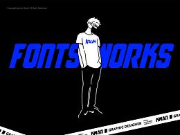 近期主視覺字體