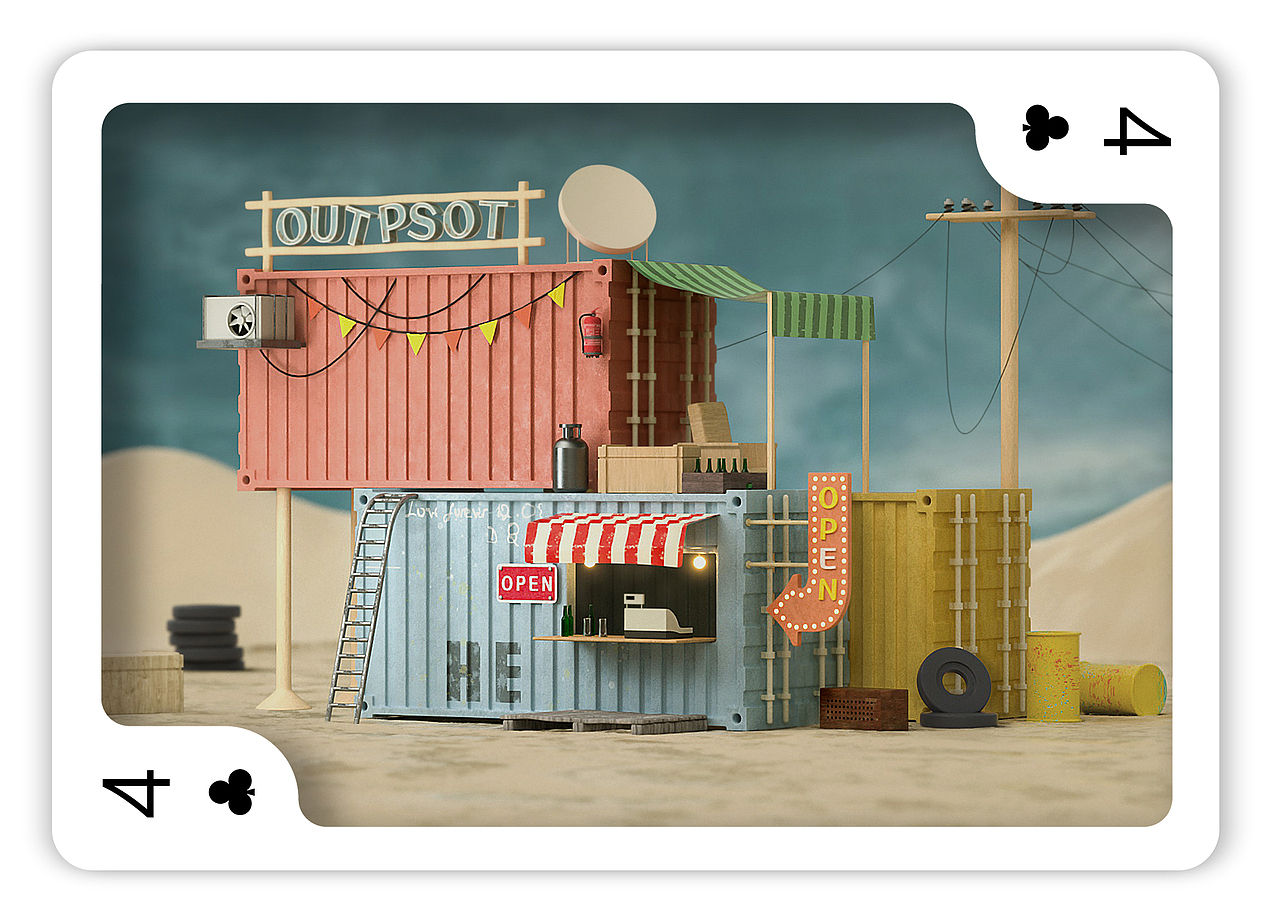 一组C4D场景建模渲染 包括写实科技芯片废墟卡通（图ZMjAyMzU3MTIw） - 场景 - 站酷设计师echo2290488869原创素材 - 站酷ZCOOL