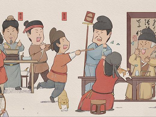 俺们大唐人都爱喝茶