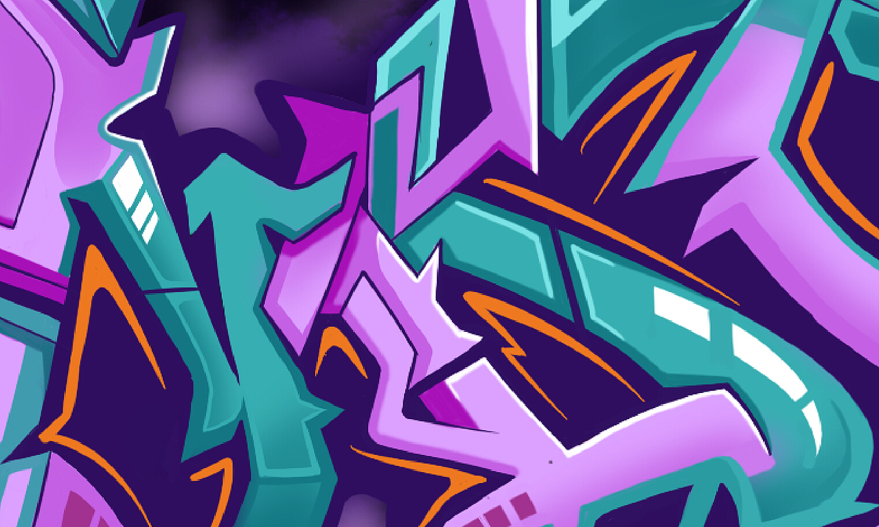 oldskool街头涂鸦字体