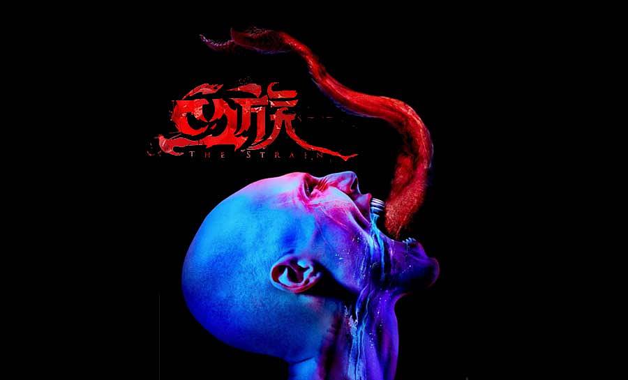 2017年字体设计最终弹恐怖惊悚美剧名称字体设计