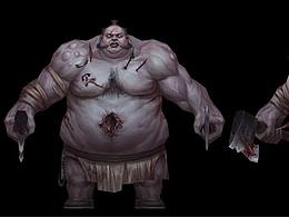 角色原画三视图