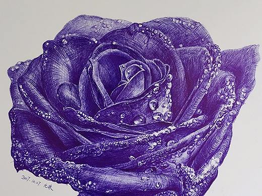 圆珠笔画（个人主页-ZMTgyNjk3MjQ=） - 绘画 - 站酷设计师口香茶原创素材 - 站酷ZCOOL