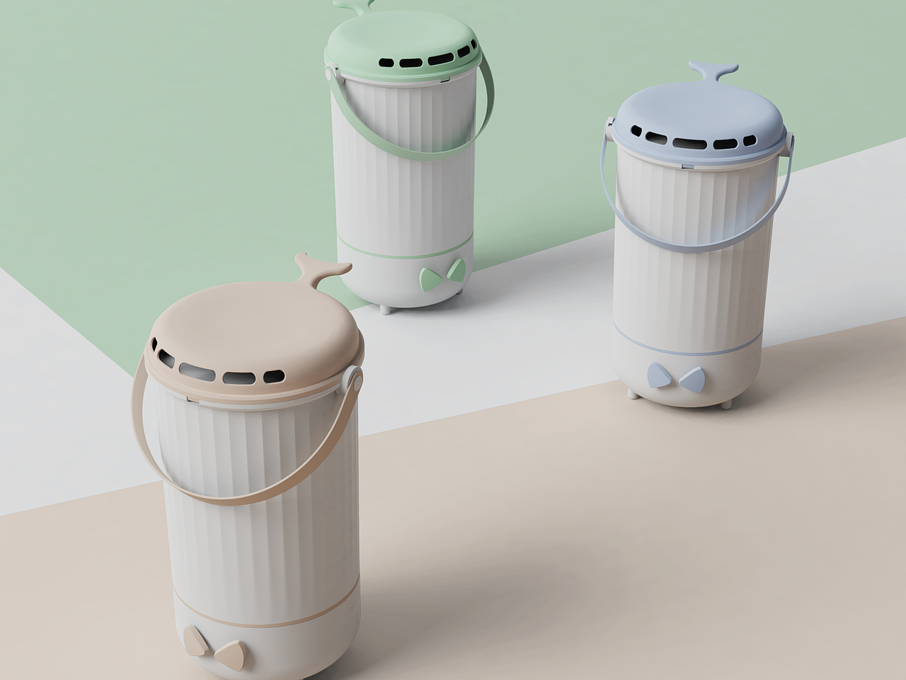 小鲸鱼-单身便携式洗衣桶（图ZMjMxNTY3MTA0） - 生活用品 - 站酷设计师HOYA创意原创素材 - 站酷ZCOOL