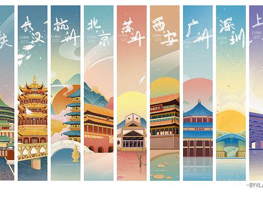 城市插画|LAI