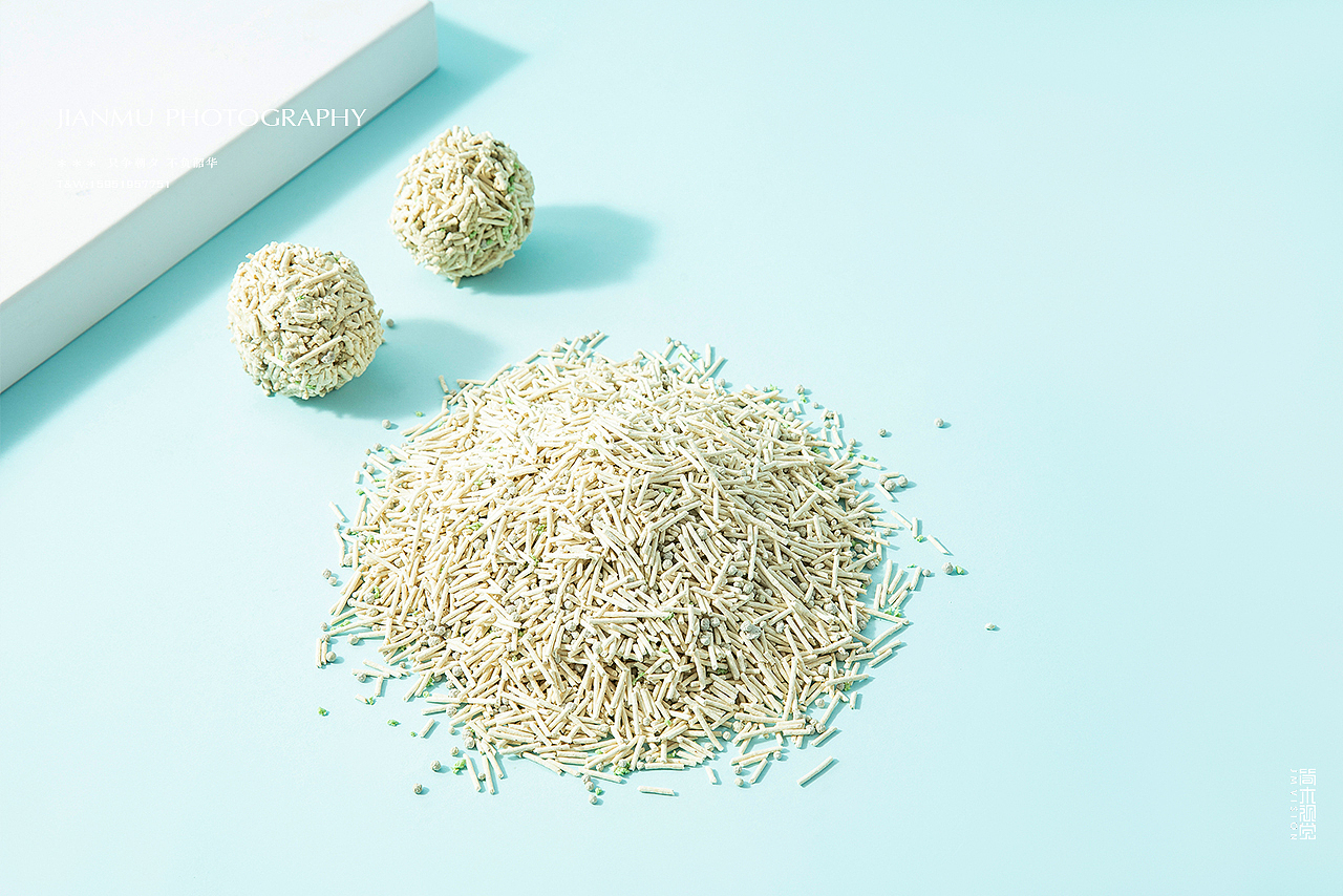 猫砂摄影丨简木视觉 × 宠物用品猫粮猫罐头 产品拍摄