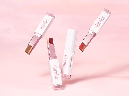 笛爱儿双色眼影棒精修