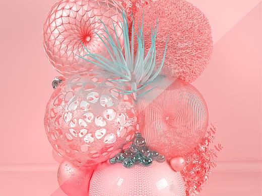 抽象个性的球体