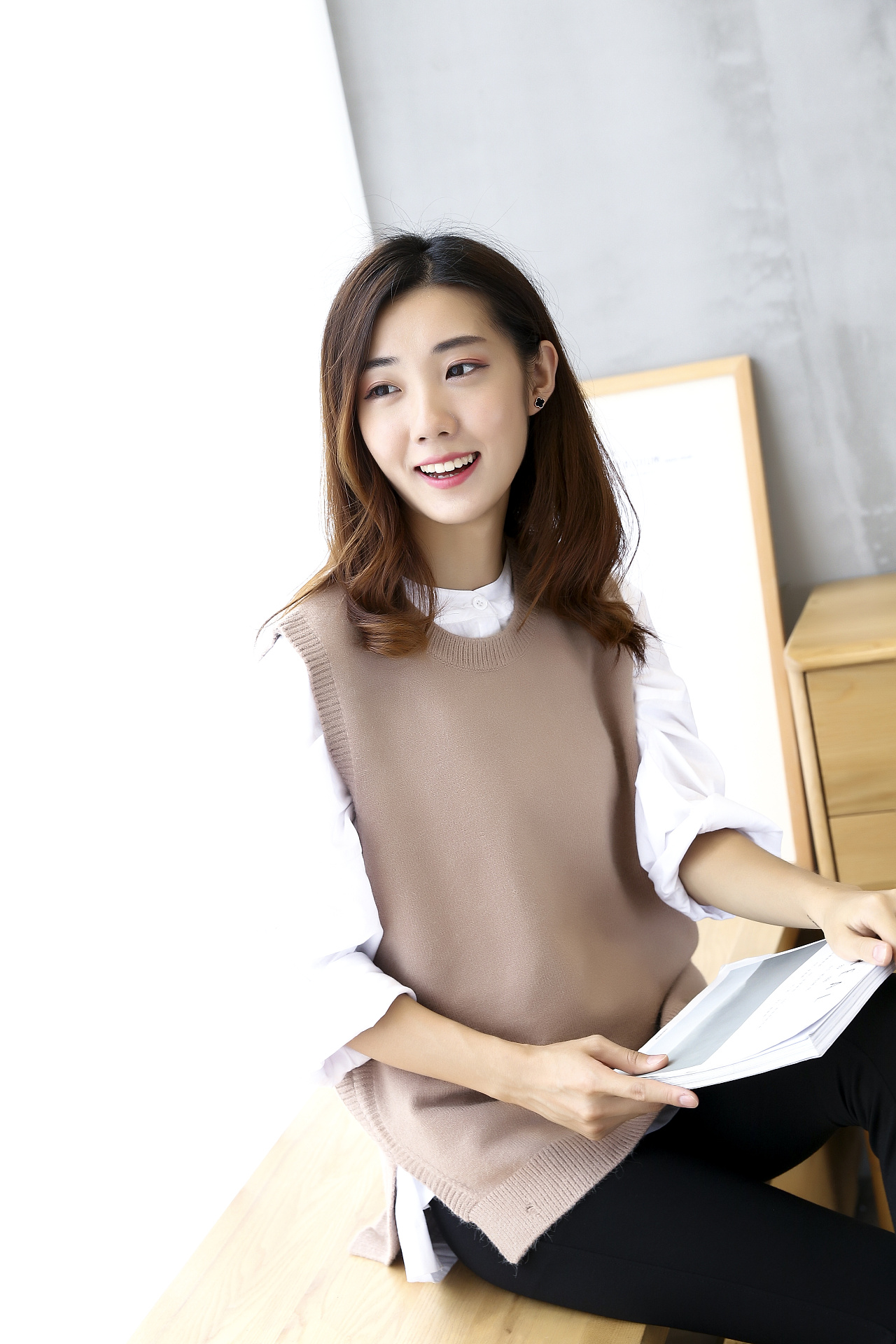 淘宝休闲女装模特拍摄