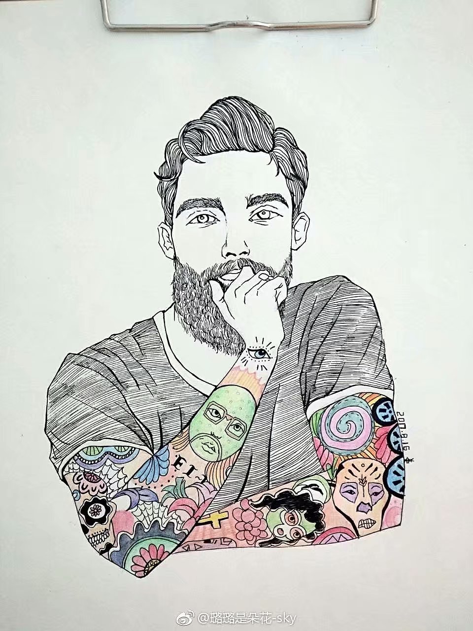 手绘,墙绘,手工作品