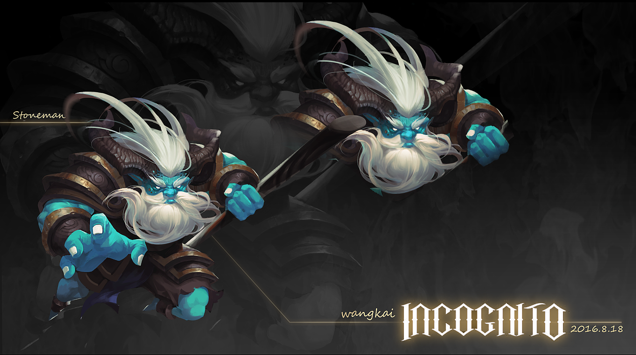 小魔女（图ZNTc3ODY0NDQ=） - 游戏原画 - 站酷设计师臭画画的老王原创素材 - 站酷ZCOOL