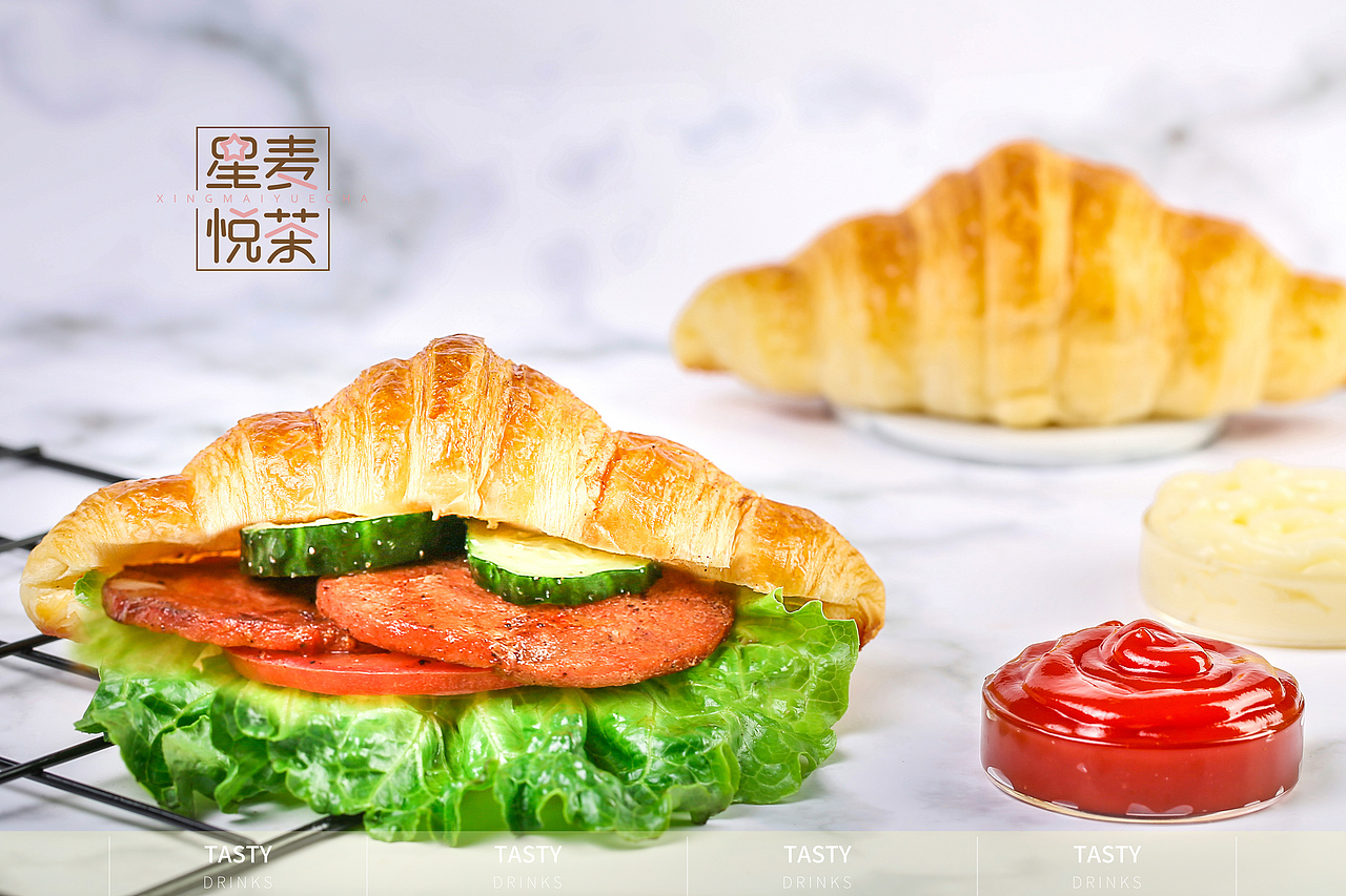 第一次的美食面包拍摄