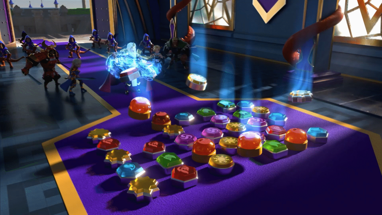 腾讯手游《指尖领主》发布会CG丨战力比拼，趣味探险（图ZMjU3MTYwOTI4） - 动画/影视 - 站酷设计师RUSH_上海原创素材 - 站酷ZCOOL