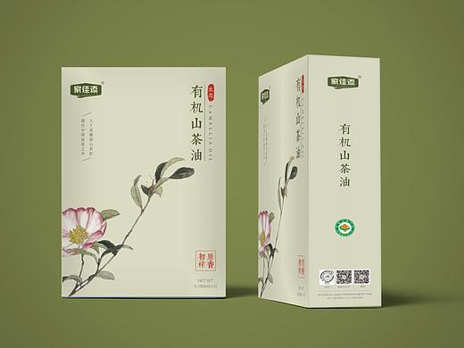 山茶油亚麻籽油礼盒包装