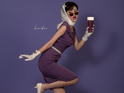 苏阁鲜茶/紫色葡萄