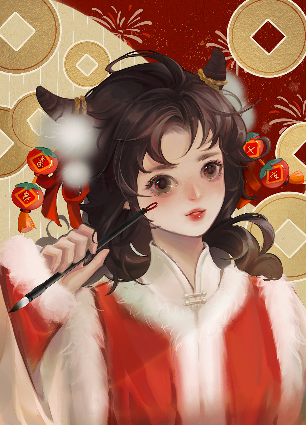 柿柿如意（图ZMjQyNTg5NTg4） - 创作习作 - 站酷设计师昇崎原创素材 - 站酷ZCOOL