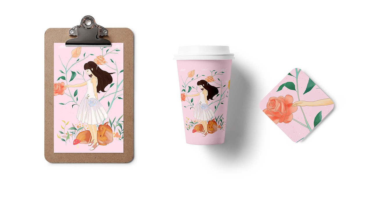 手绘——甜美包装