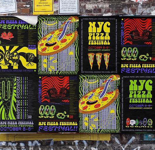 设计分享/ NYC Pizza Festival-品牌