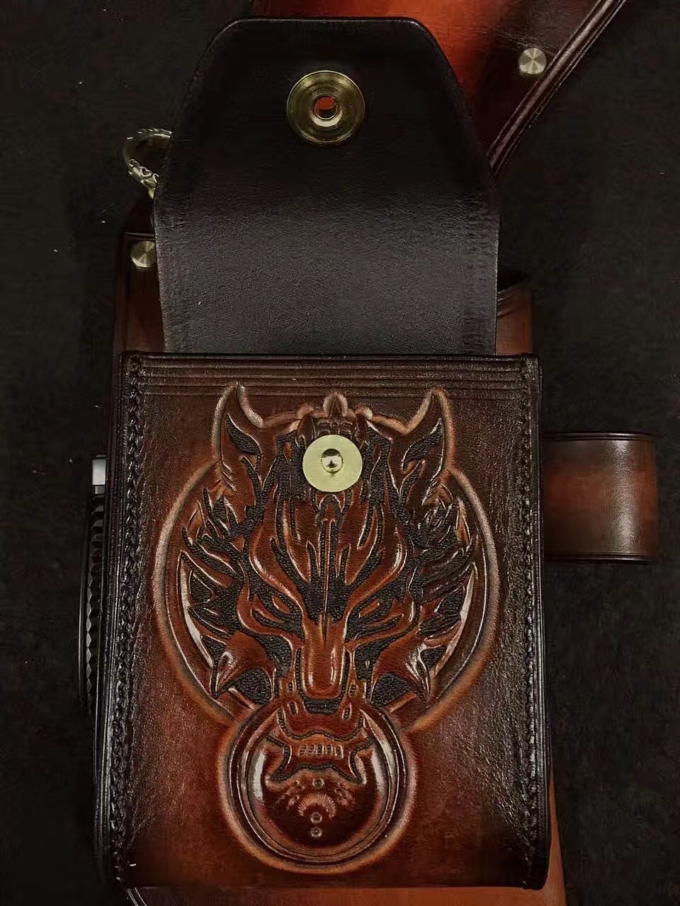 手工皮具之弓箭包-1