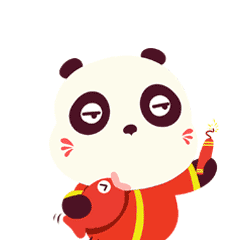 憨憨熊新年表情第一弹