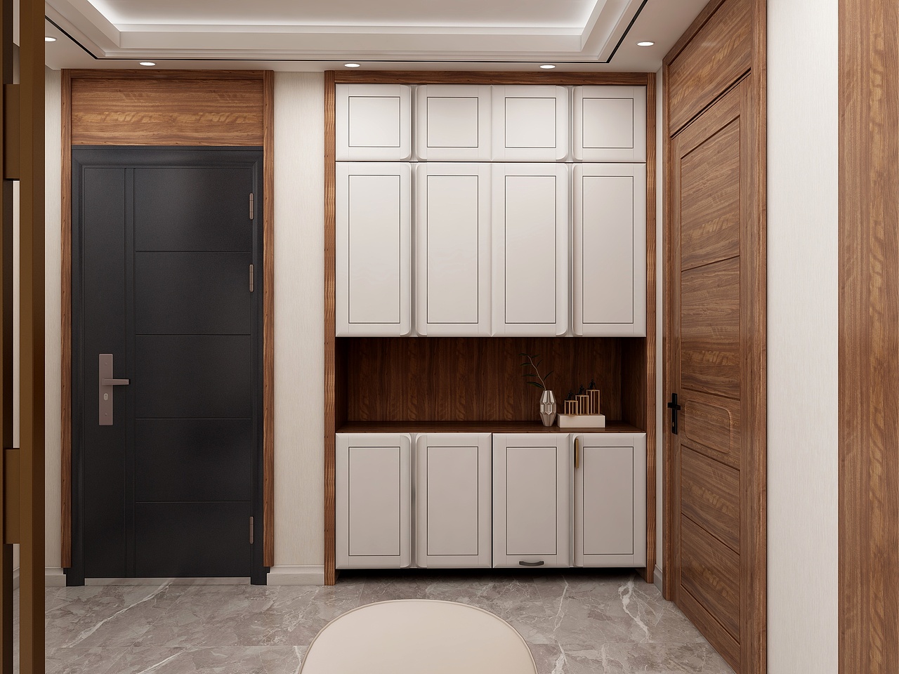 现代简约I客厅主卧