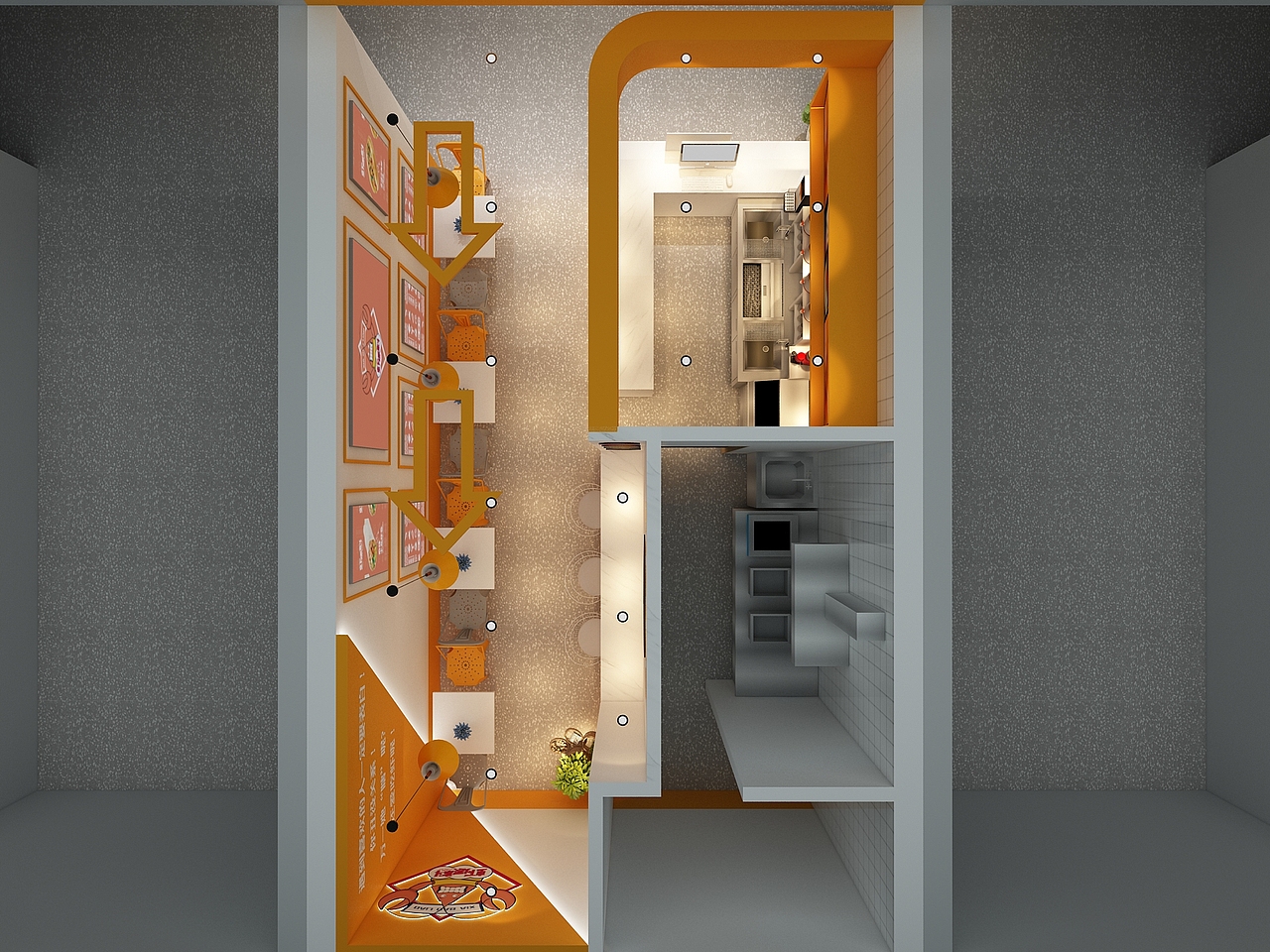 山西临汾虾爆料店空间设计升级