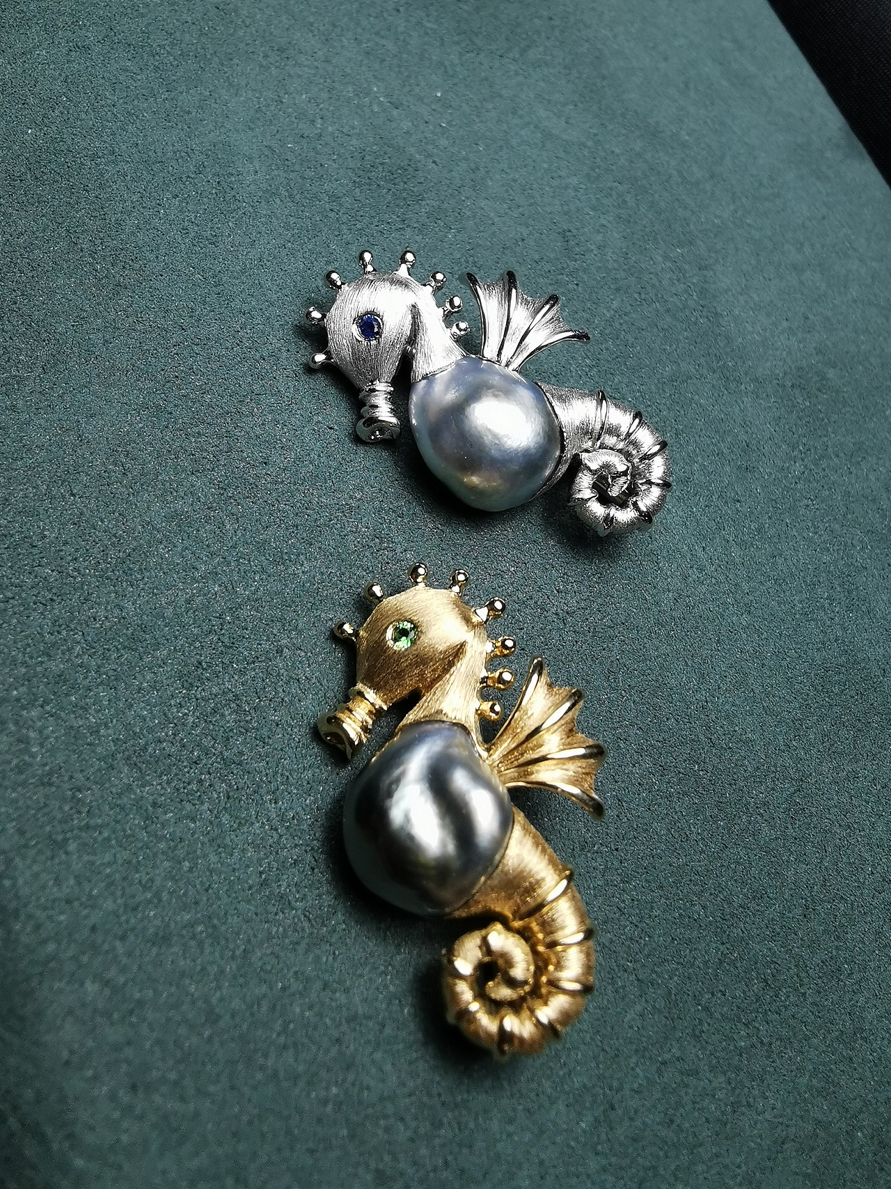 巴洛克珍珠(keshi)首饰设计作品_代波军艺术珠宝-站酷zcool