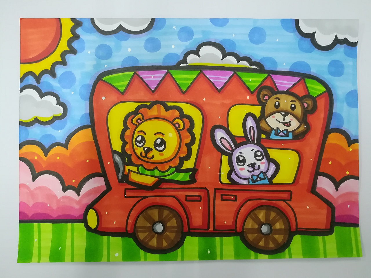 儿童画（图ZMTA3OTg4NjY0） - 儿童插画 - 站酷设计师艺心yixin原创素材 - 站酷ZCOOL