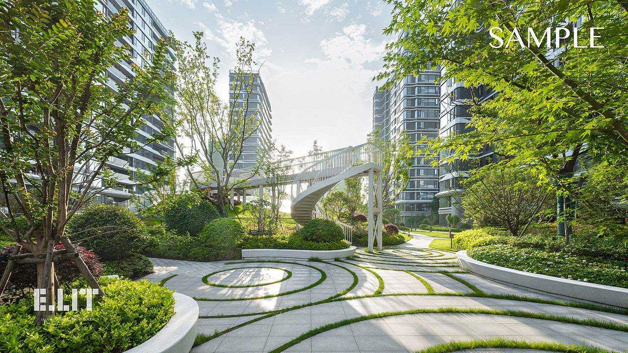 E.LIT拍摄 | 地产景观-杭州-阳光城（图ZMjY3NjYzNTUy） - 环境/建筑摄影 - 站酷设计师ELIT建筑影像原创素材 - 站酷ZCOOL