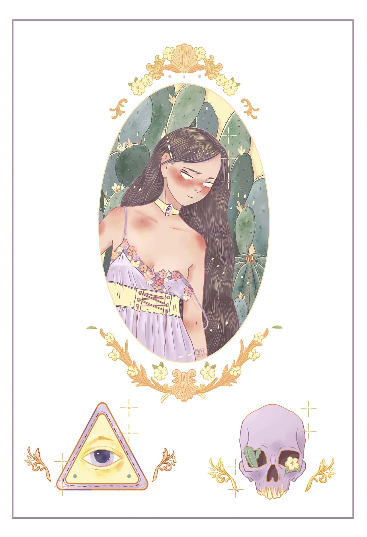 暗黑系列 贴纸设计“你看到了吗 我是说 我的眼睛”